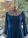 Blue Sharara Set