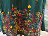Green Thread Embroidered Co Ord