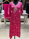 Pink Bandhej Co Ord