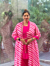 Pink Leheriya Set