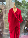 Maroonish Red Crush Tunic