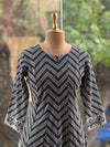 Black Zig-Zag Lines Co Ord