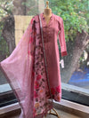 Pink Printed Suit
