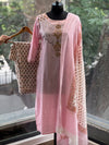 Pink Printed Suit