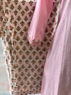 Pink Printed Suit