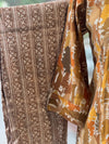 Yellow Printed Suit