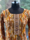 Yellow Printed Suit