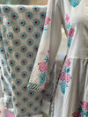 White Printed Co Ord