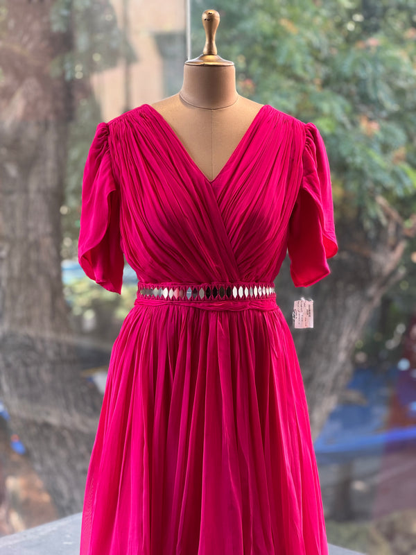 Pink gown