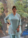 Blue Tissue Co Ord