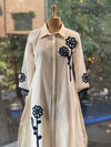 Blue Thread Work Mul Tunic