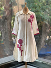 Pink Embroidered Mul Tunic