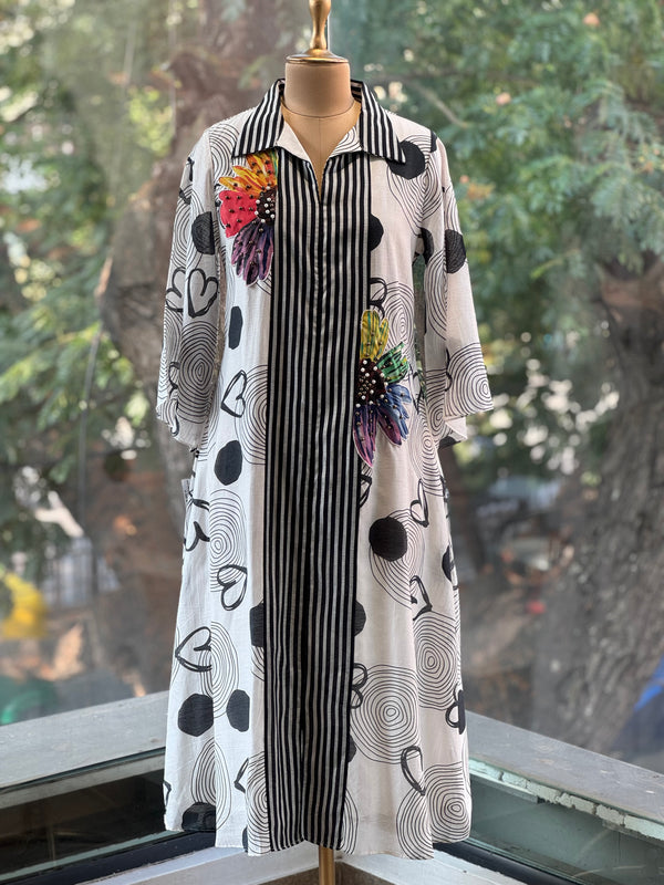 Abstract Print Tunic