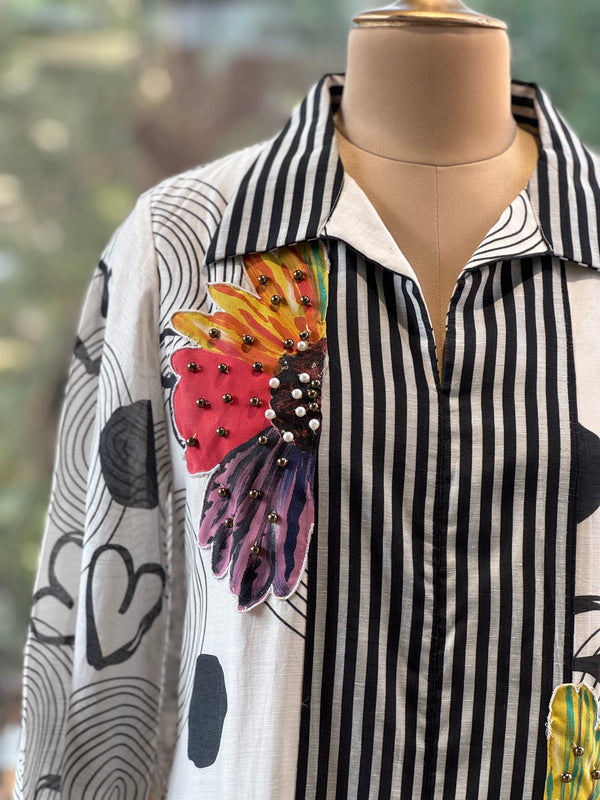 Abstract Print Tunic