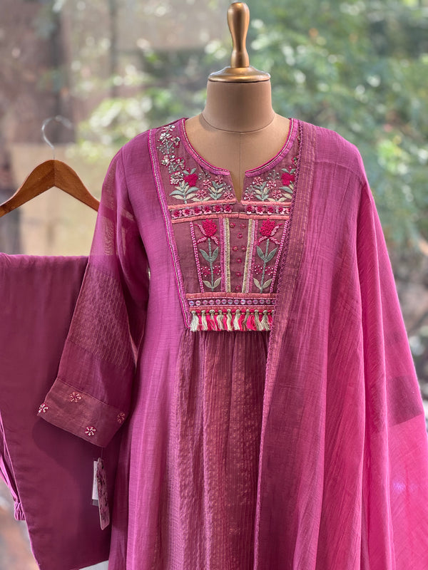 Onion Pink Mul Suit