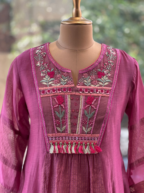 Onion Pink Mul Suit