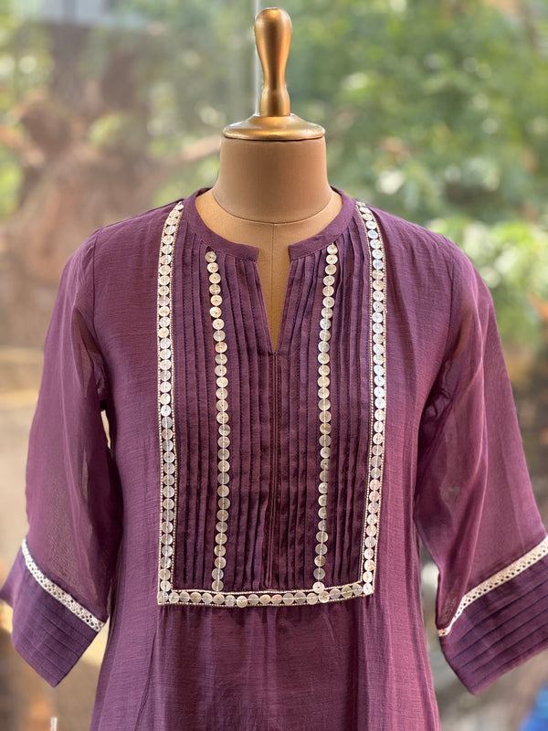 Mauve Mul Suit