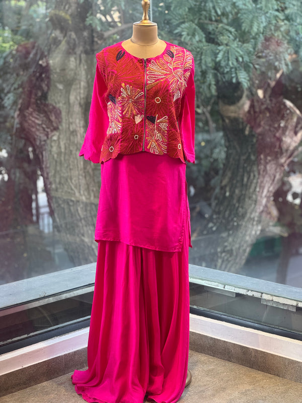 Pink Palazzo Set