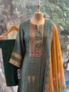 Green Hand Weaving Suit