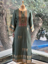 Green Hand Weaving Suit