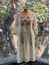 Cream Knot Work Suit
