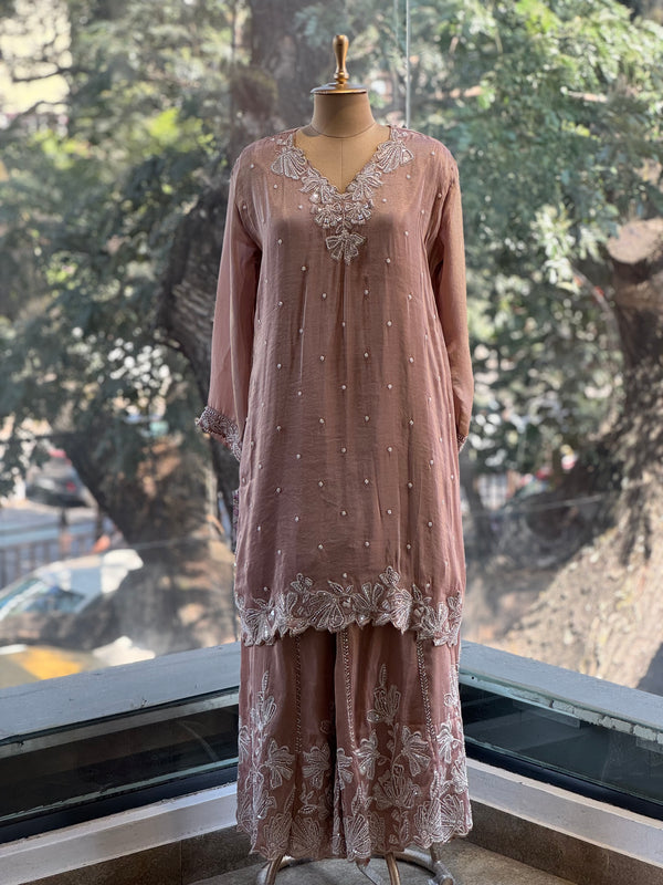 Tissue Sharara Set