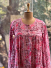 Pink Chudi Sleeves Tunic