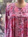 Pink Chudi Sleeves Tunic