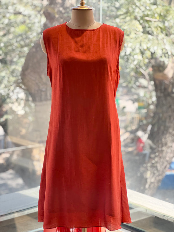Orange Asymmetrical Co Ord