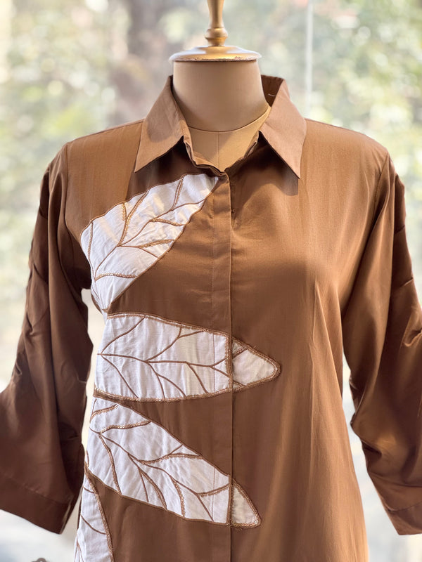 Gold Brown Tunic