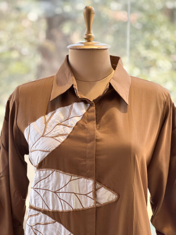 Gold Brown Tunic