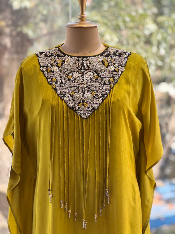 Green Kaftan Co Ord
