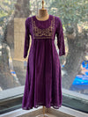 Purple Yolk Work Suit