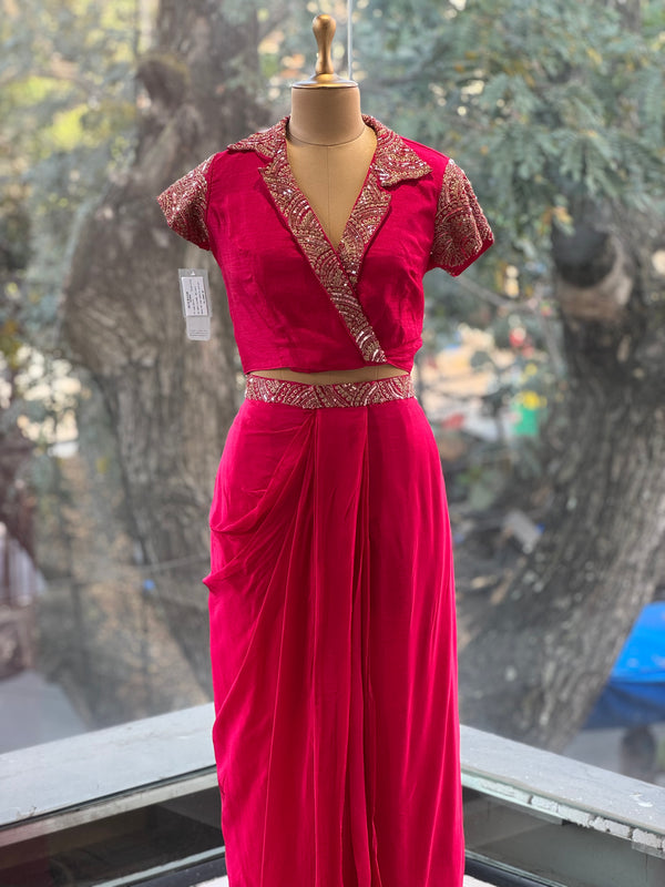 Pink Skirt Set