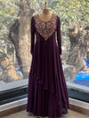 Dark Purple Gown