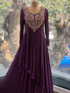 Dark Purple Gown