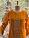 Yellow Mul Co Ord