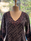 Black A-line Tunic