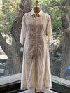 Half White Schiffli Co Ord
