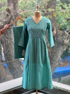 Blue Floral Yoke Co Ord