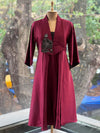 Wine Party Wear Dress