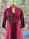 Wine Party Wear Dress