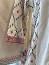 Cream V Neck Co Ord
