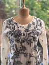 Off White Jaal Embroidery Suit