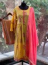 Yellow Dupatta Set