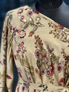 Beige Floral Tunic