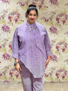 Mauve Zig Zag Co Ord