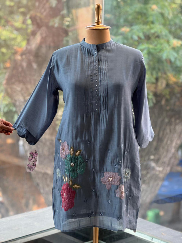 Grey Patch Work Co ord