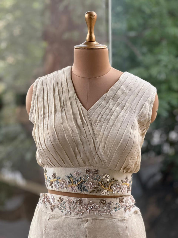 Cream Cape Set
