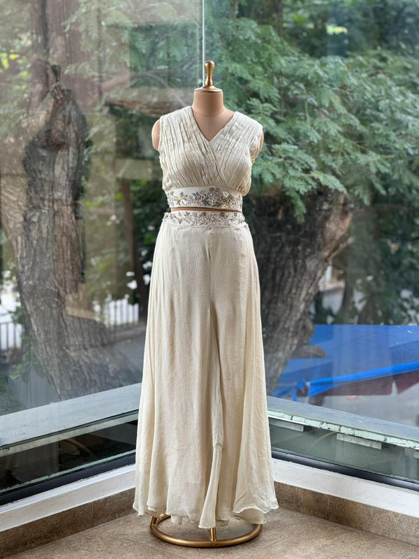 Cream Cape Set